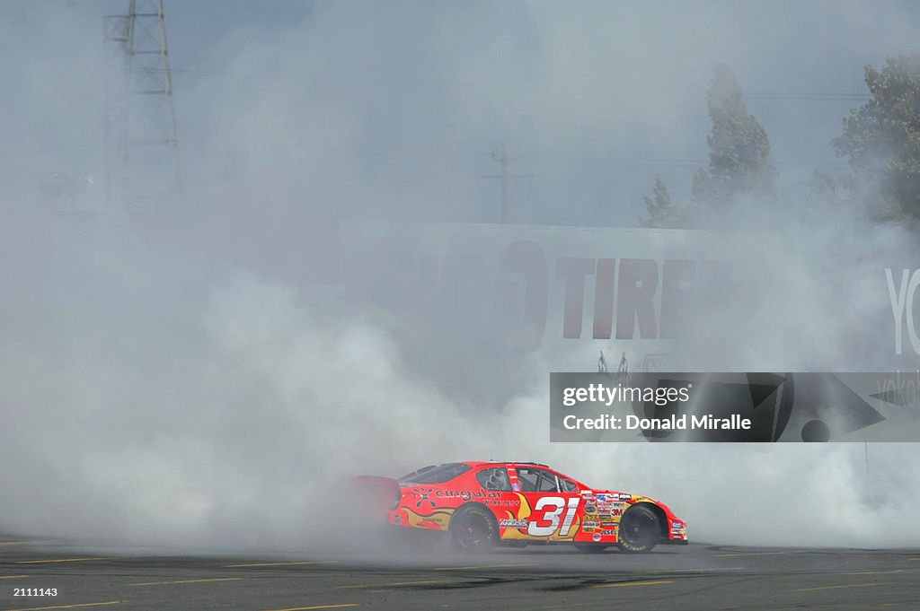 Robyn Gordon Racing Robby Gordon, driver of the CIngular Wireless Chevrolet Monte Carlo ...