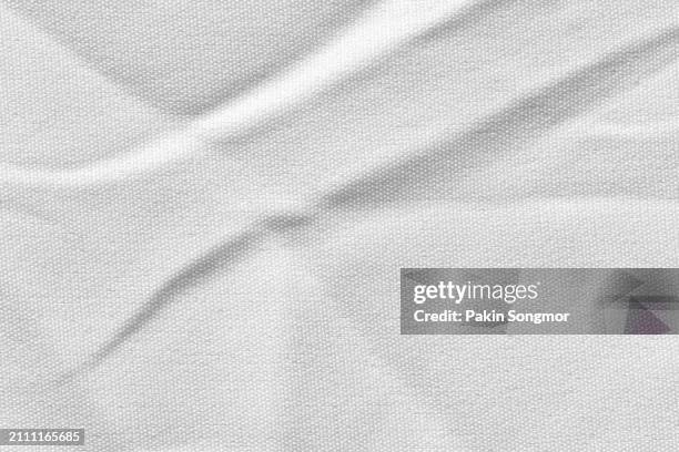 white color fabric cloth polyester texture and textile background. - white shirt texture stock pictures, royalty-free photos & images