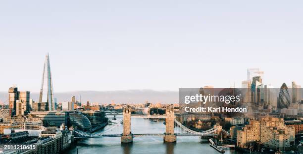 the london skyline - heron tower stock pictures, royalty-free photos & images