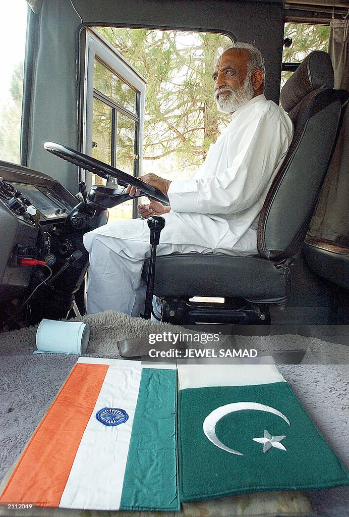 Pakistan Rafiullah Driver Amir Khan, a Pakistani driver who will drive the first bus from... News ...