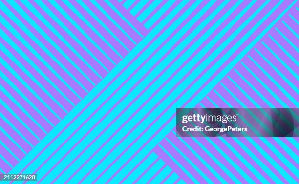 geometrischer technologiehintergrund mit bunt gestreiften linien - buchstabe z stock-grafiken, -clipart, -cartoons und -symbole