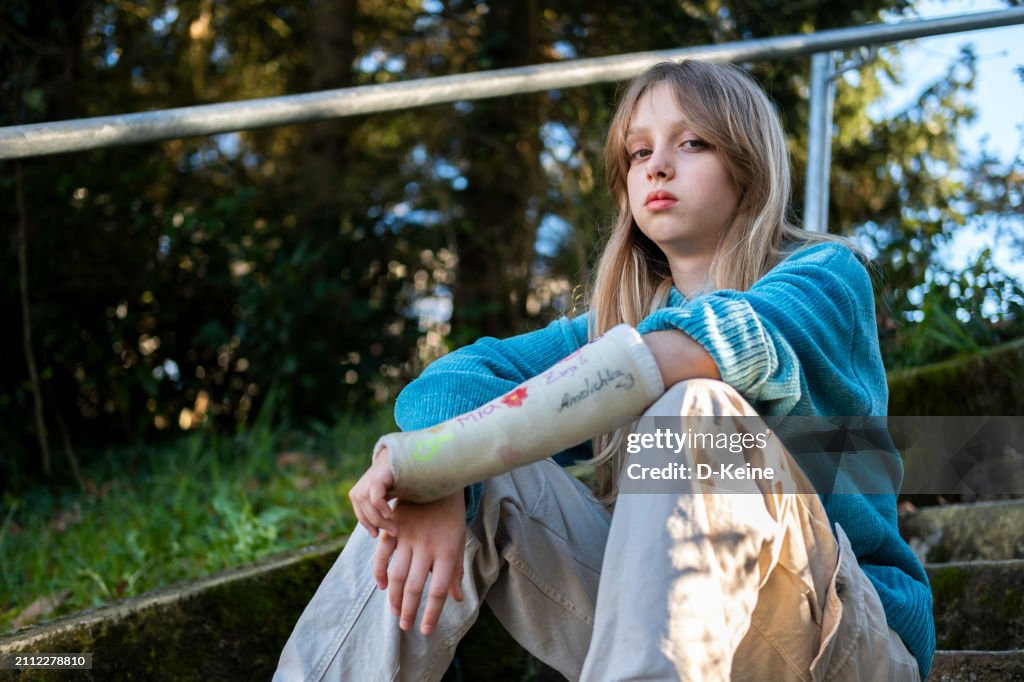 Broken arm