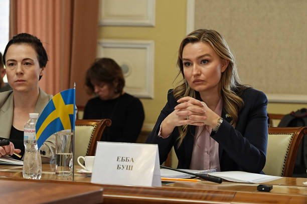 UKR: Deputy Prime Minister Of Sweden Ebba Busch Visits Ukraine