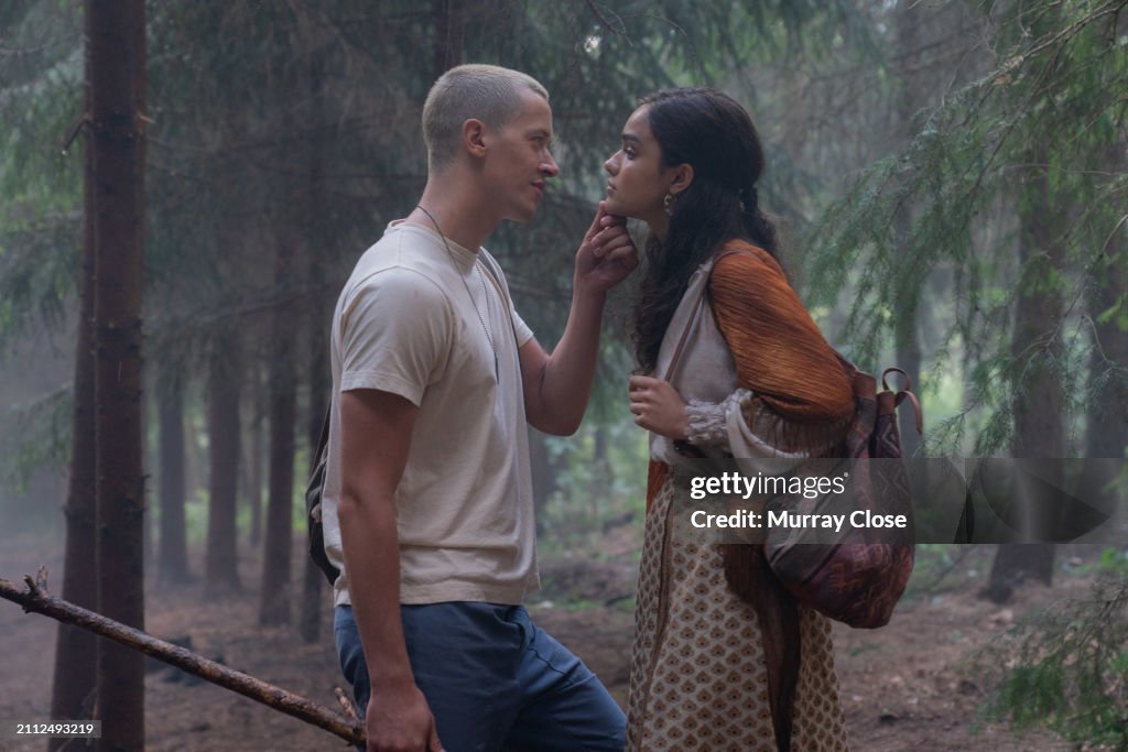 On The Set Of 'The Ballad Of Songbirds And Snakes"