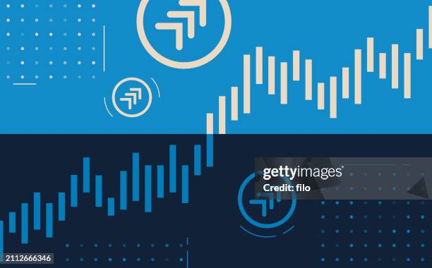 stock commodity value increase rally chart upwards concept - exponential stock illustrations
