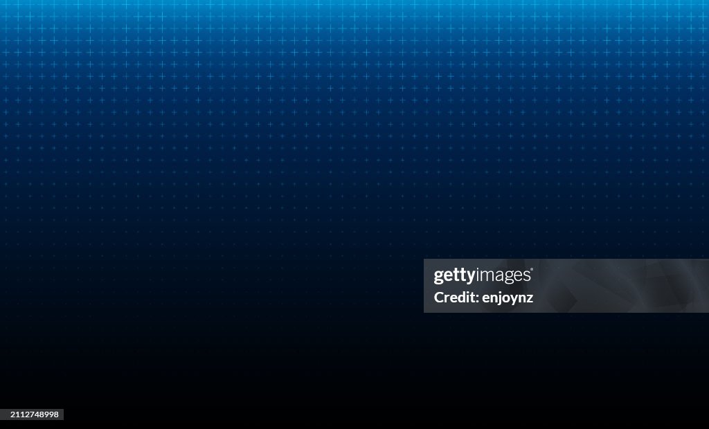 Blue half tone gradient plus pattern background