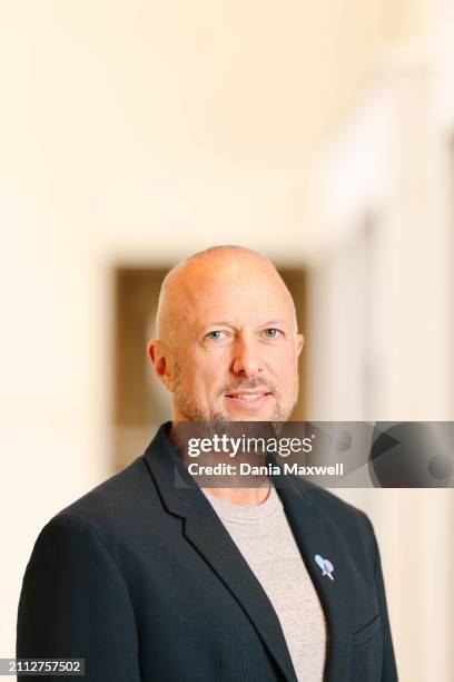 Executive Director of The Fund's Western Region, Keith McNutt is photographed for Los Angeles Times on February 6, 2024 at the Hollywood Arts...