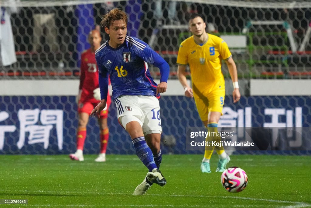Japan v Ukraine - U-23 International Friendly