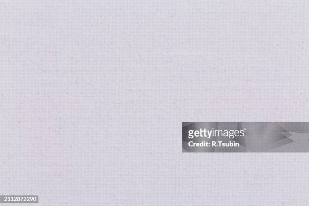 background from white coarse canvas texture - garbage flecked stock pictures, royalty-free photos & images