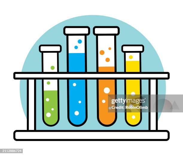test tube rack - test tube rack stock illustrations