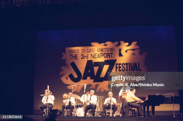 The Preservation Hall Jazz Band, Shinjuku, Tokyo, Japan, 3rd October 1971.