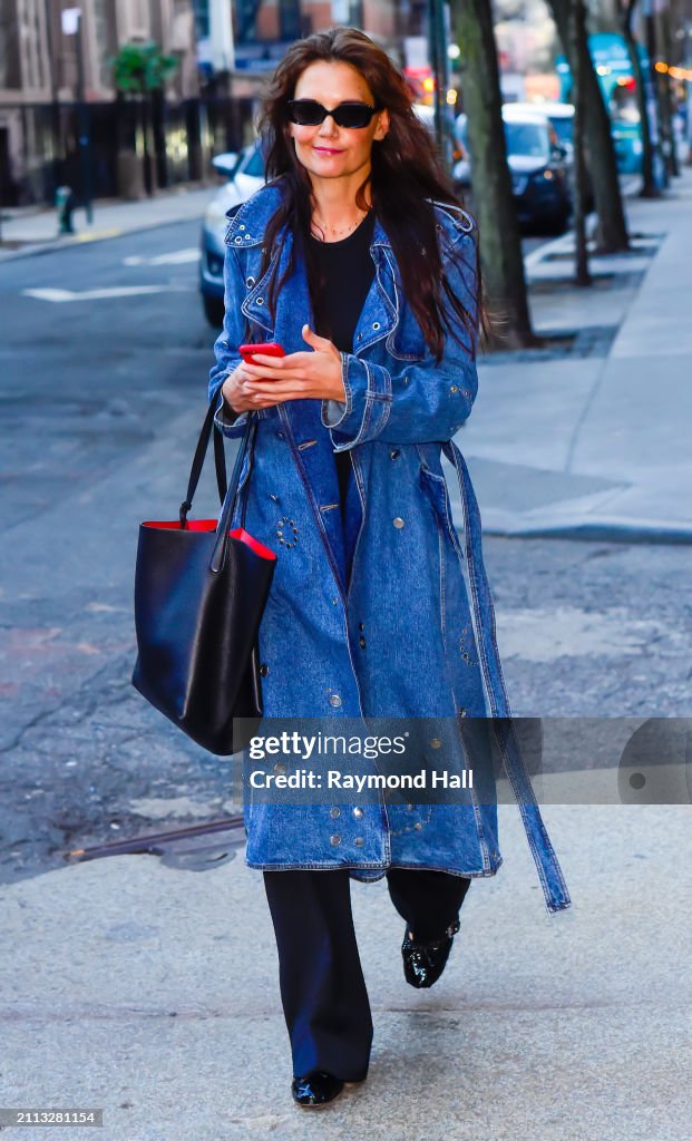 Celebrity Sightings In New York City - March 25, 2024