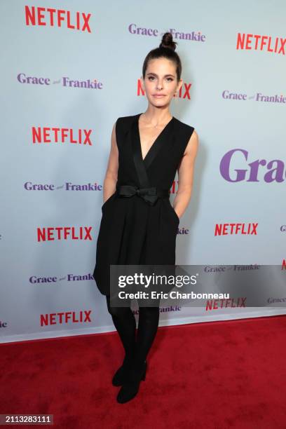 Lindsey Kraft seen at Netflix Original Series "Grace and Frankie" Season 4 Premiere at Arclight Cinemas, Culver City, USA - 18 January 2018