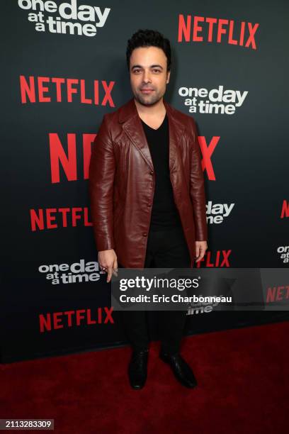 James Martinez seen at Netflix Original Series "One Day at a Time" Season 2 Premiere at Arclight Cinemas, Hollywood, USA - 24 January 2018