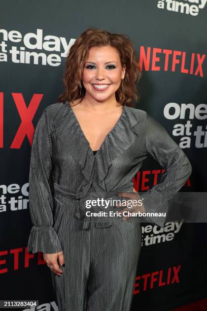 Justina Machado seen at Netflix Original Series "One Day at a Time" Season 2 Premiere at Arclight Cinemas, Hollywood, USA - 24 January 2018