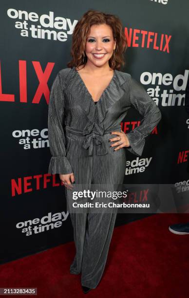 Justina Machado seen at Netflix Original Series "One Day at a Time" Season 2 Premiere at Arclight Cinemas, Hollywood, USA - 24 January 2018