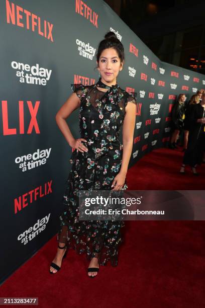 Stephanie Beatriz seen at Netflix Original Series "One Day at a Time" Season 2 Premiere at Arclight Cinemas, Hollywood, USA - 24 January 2018