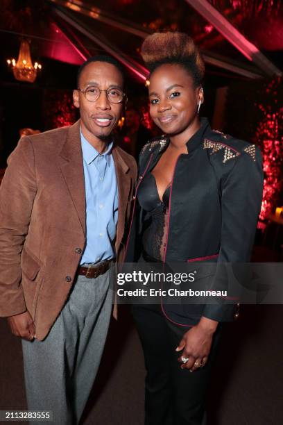 Raphael Saadiq and Dee Rees seen at Netflix toast celebrating the 90th Academy Awards nominees, Los Angeles, USA - 01 March 2018