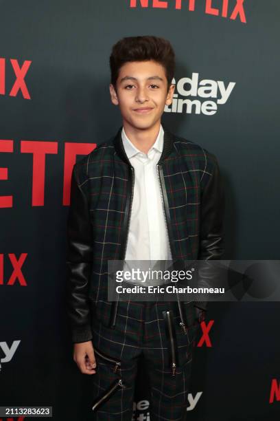 Marcel Ruiz seen at Netflix Original Series "One Day at a Time" Season 2 Premiere at Arclight Cinemas, Hollywood, USA - 24 January 2018