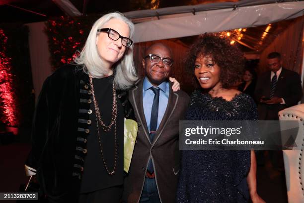 Joslyn Barnes, Yance Ford and Alfre Woodard seen at Netflix toast celebrating the 90th Academy Awards nominees, Los Angeles, USA - 01 March 2018