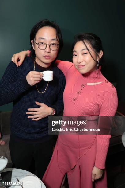 Jimmy O. Yang and Awkwafina seen at Warner Bros. 'Crazy Rich Asians' Celebration, Beverly Hills, USA - 05 November 2018