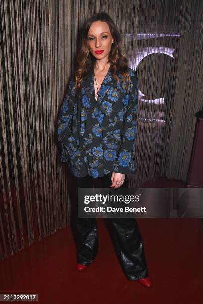 Anna Nightingale attends a gala performance of "Cabaret At The Kit Kat Club" featuring new cast members on March 28, 2024 in London, England.