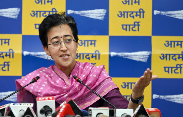 IND: Delhi Cabinet Minister Atishi Addresses Press Conference