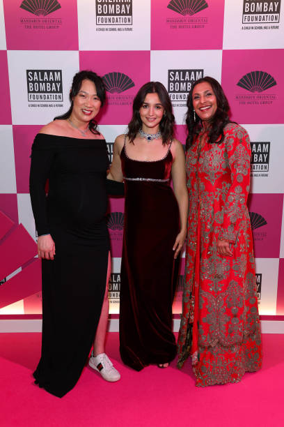 GBR: Mandarin Oriental Global Celebrity Fan Alia Bhatt Hosts The Hope Gala