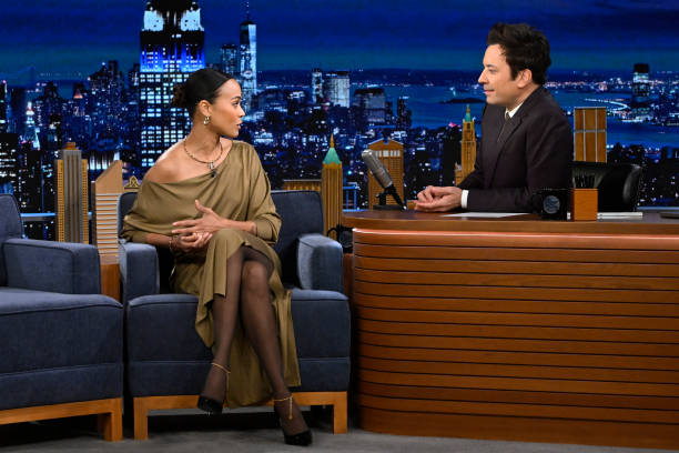 NY: NBC's "Tonight Show Starring Jimmy Fallon" with Zoe Saldaña, Neal Brennan, MAX