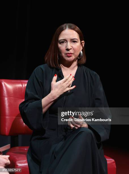 Maya Rudolph attends SAG-AFTRA Foundation Conversations at SAG-AFTRA Foundation Robin Williams Center on March 25, 2024 in New York City.