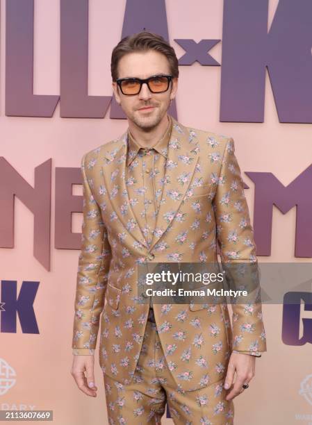 Dan Stevens attends the Warner Bros. And Legendary Pictures world premiere of "Godzilla X Kong: The New Empire" at TCL Chinese Theatre on March 25,...