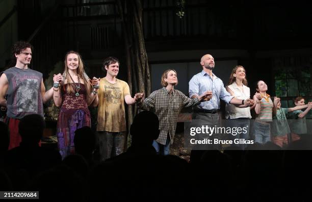 Graham Campbell, Ella Beatty , Michael Esper, Sarah Paulson, Corey Stoll, Natalie Gold, Alyssa Emily Marvin, Everett Sobers, Lincoln Cohen during the...