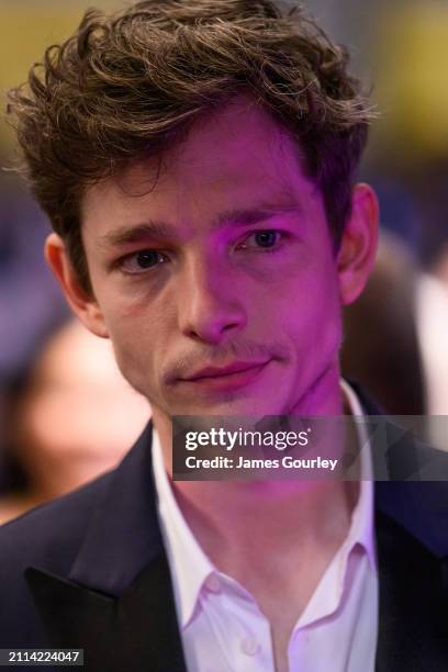 Mike Faist attends the Australian premiere of "Challengers" at the State Theatre on March 26, 2024 in Sydney, Australia.