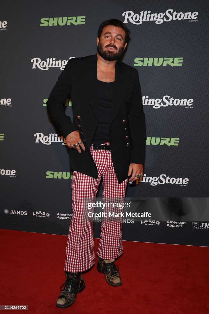 Angus Stone attends the 2024 Shure Rolling Stone Australia Awards on ...