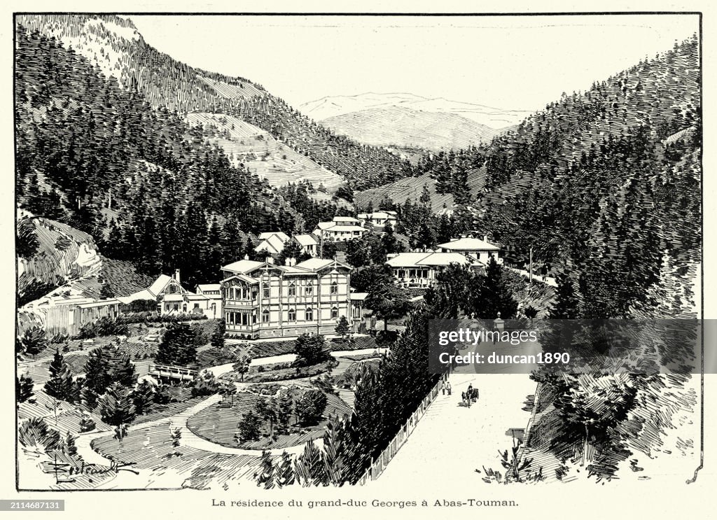 Abbas Tuman, Home to Grand Duke Georgiy Alexandrovich Romanov of Russia, 1899, 19th Century.