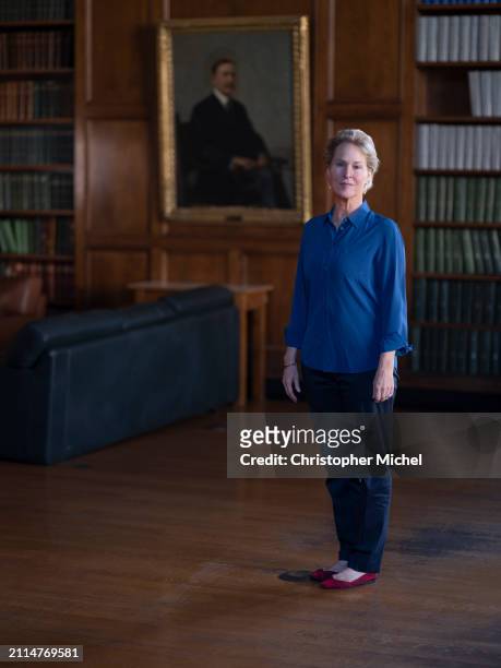 Chemical engineer and biochemist Frances Arnold is photographed for The National Academies of Sciences, Engineering, and Medicine on November 5, 2021...