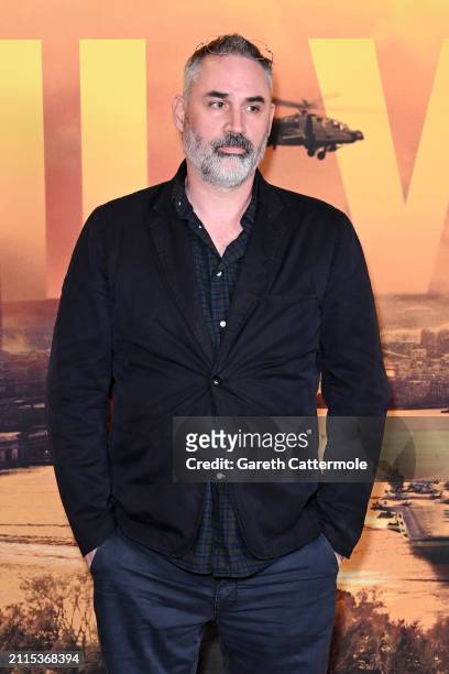 Alex Garland attends the special screening of "Civil War" at The Cinema In The Power Station on March 26, 2024 in London, England.