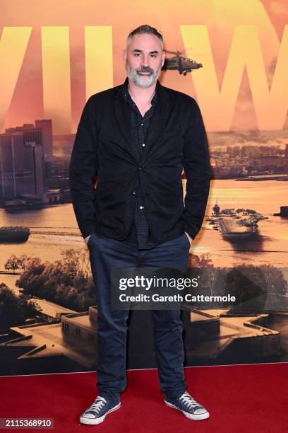 Alex Garland attends the special screening of "Civil War" at The Cinema In The Power Station on March 26, 2024 in London, England.