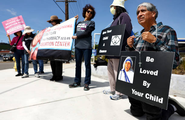 CA: Anti-Abortion Activists Protest Abortion Pill Sales At CVS