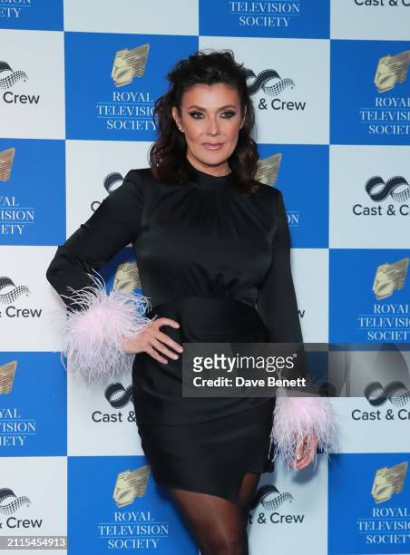 Kym Marsh attends the Royal Television Society Programme Awards at The Grosvenor House Hotel on March 26, 2024 in London, England.