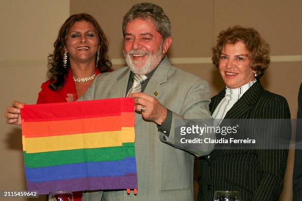 President Lula Da Silva At The 1st National GLBT Conference