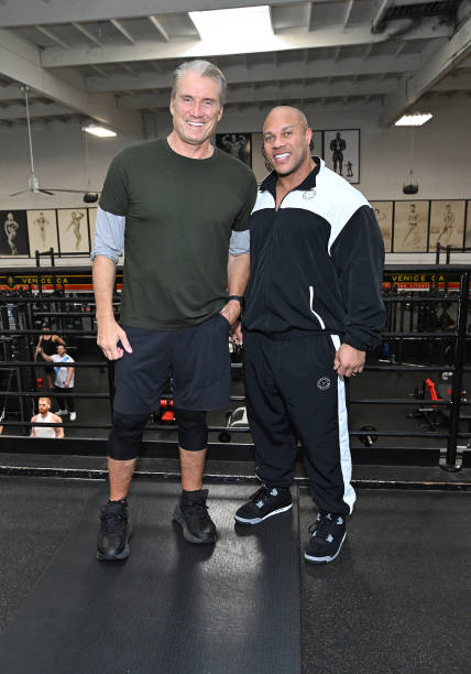 CA: Phil Heath And Dolph Lundgren Celebrate The Release Of Health Documentary "Breaking Olympia: The Phil Heath Story" From Filmmaker Brett Harvey