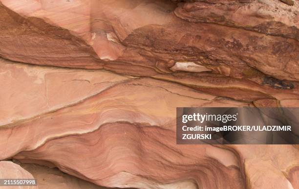 natural texture of red rocks. colored canyon, egypt, desert, the sinai peninsula, nuweiba, dahab, africa - nuweiba stock pictures, royalty-free photos & images