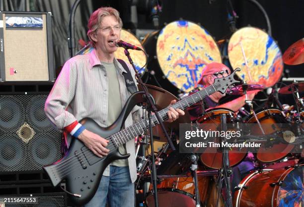 Phil Lesh of The Dead performs at Shoreline Amphitheatre on May 16, 2009 in Mountain View, California.
