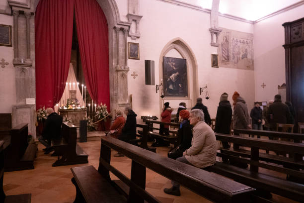 ITA: Holy Thursday Sepulchers In Gubbio, Italy