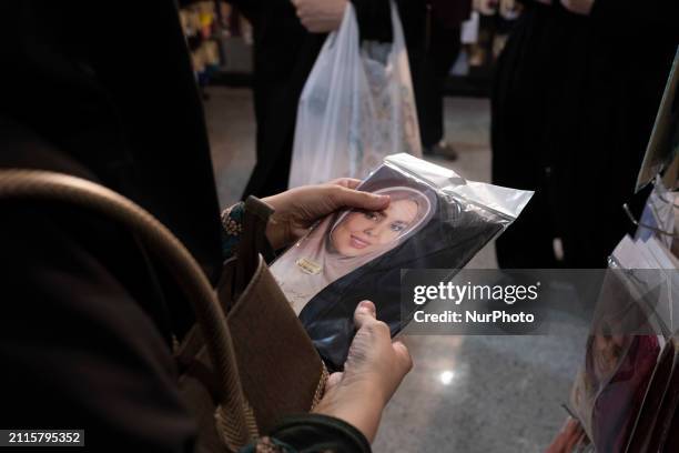 Veiled Model Portrait Of Woman In Hijab Photos and Premium High Res Pictures - Getty ...