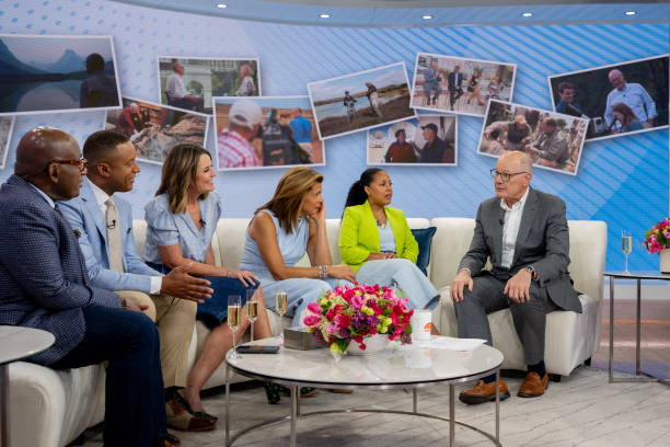 NY: NBC's "TODAY" with guests Dev Patel, Harry Smith, Sheryl Crow, Jim Parsons, Venessa and Kerissa Sealby