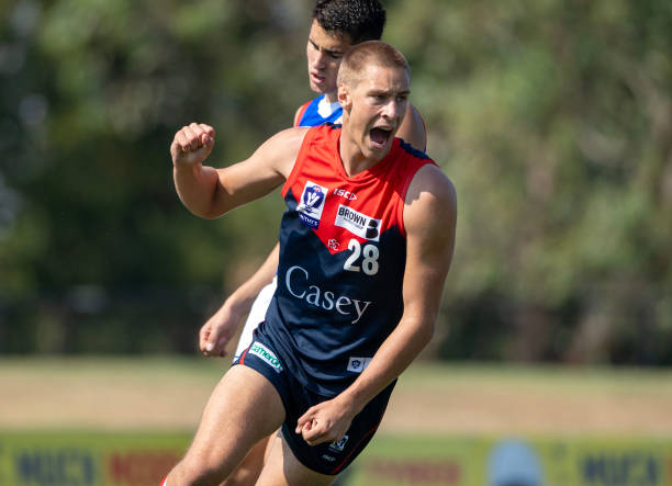 AUS: VFL Rd 2 - Casey Demons v Footscray Bulldogs