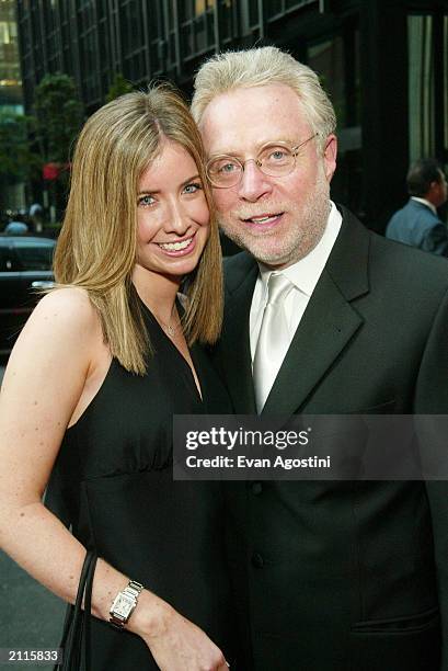 Journalist Wolf Blitzer and daughter Ilana arrive at the National 2003 Gracie Allen Awards at The New York Hilton June 26, 2003 in New York City. The...