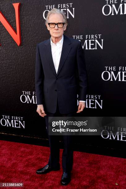 Bill Nighy attends the Los Angeles Premiere of 20th Century Studio's "The First Omen" at Regency Village Theatre on March 26, 2024 in Los Angeles,...